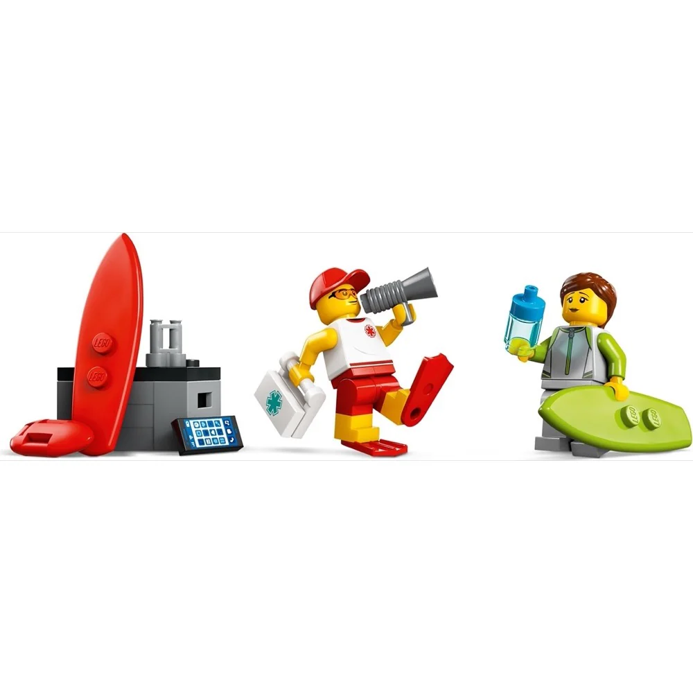 LEGO 60453 City Lifeguard Beach Rescue Truck - Image 4