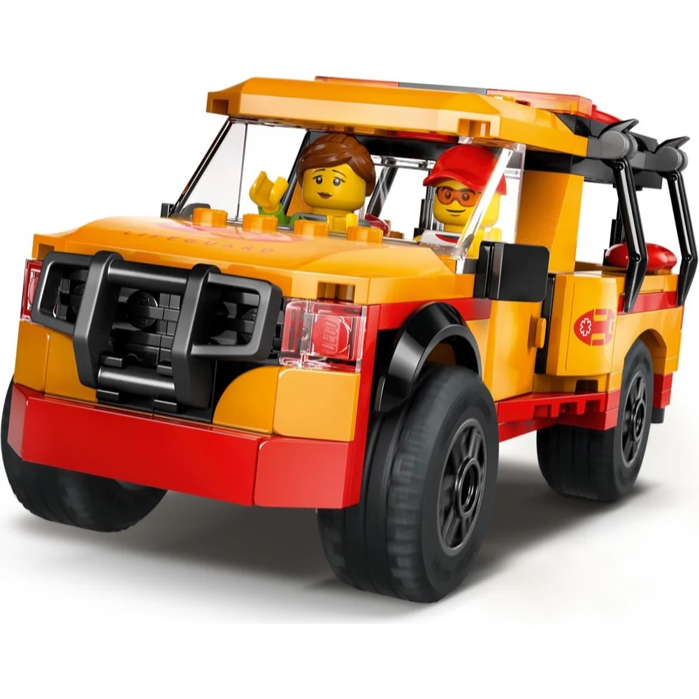 LEGO 60453 City Lifeguard Beach Rescue Truck - Image 6