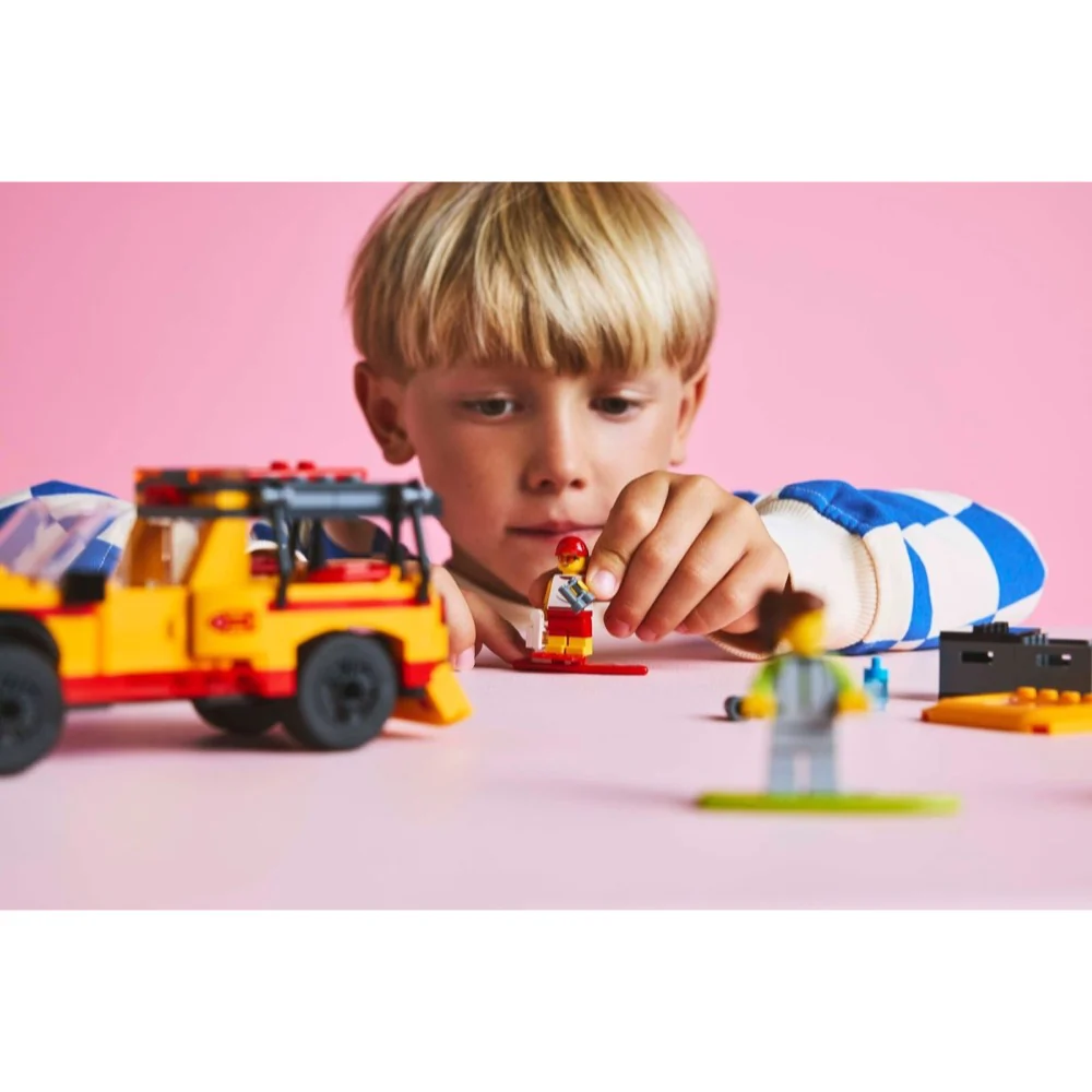 LEGO 60453 City Lifeguard Beach Rescue Truck - Image 7