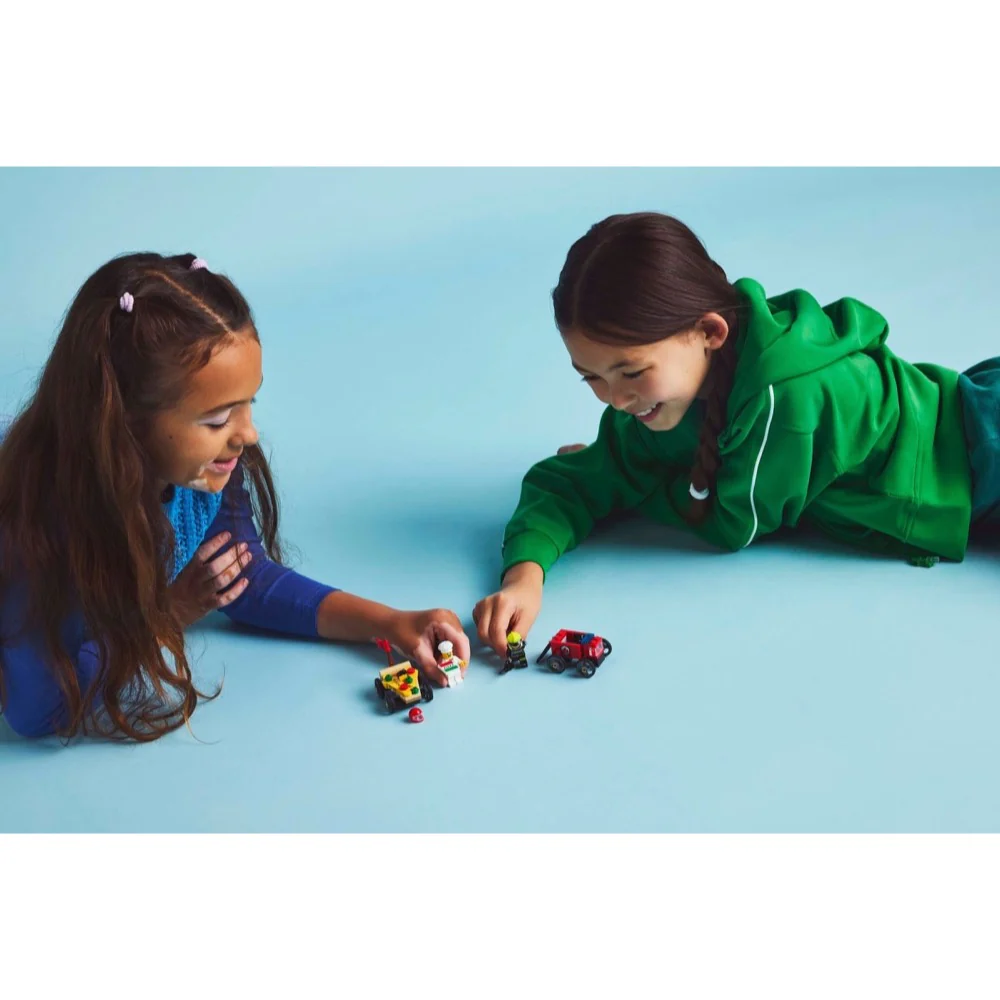 LEGO 60458 City Pizza vs. Fire Truck Race Car Pack - Image 7
