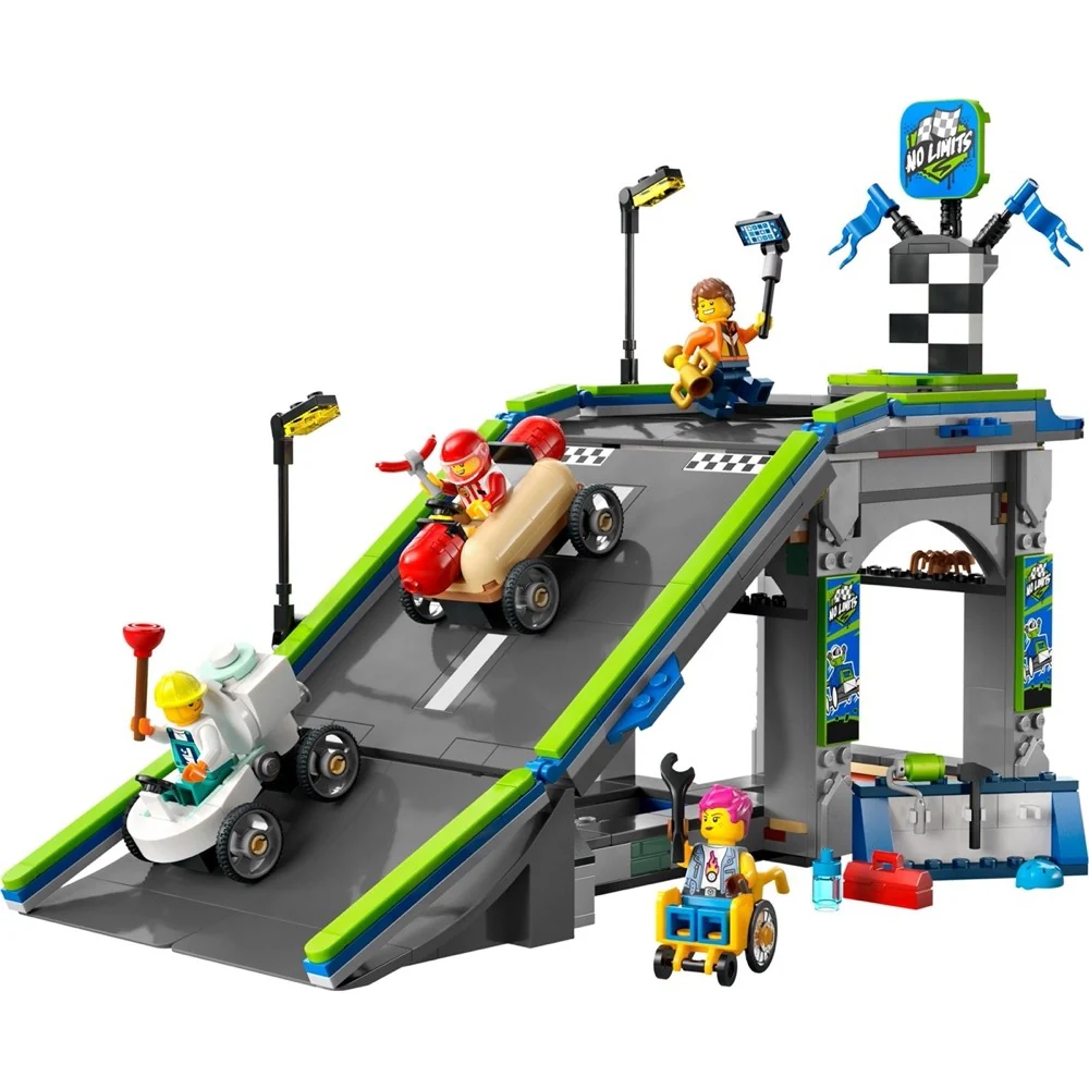 LEGO 60460 City No Limits: Race Car Ramp Track - Image 2