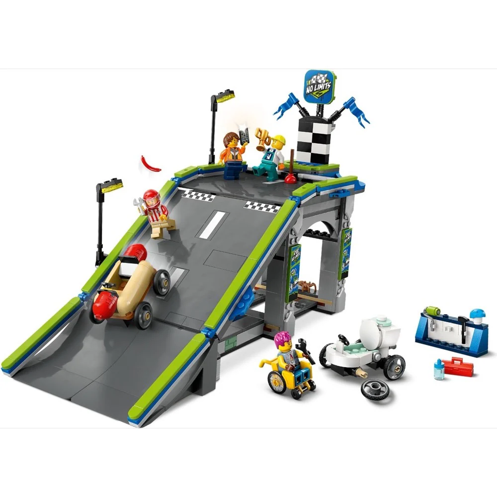 LEGO 60460 City No Limits: Race Car Ramp Track - Image 8