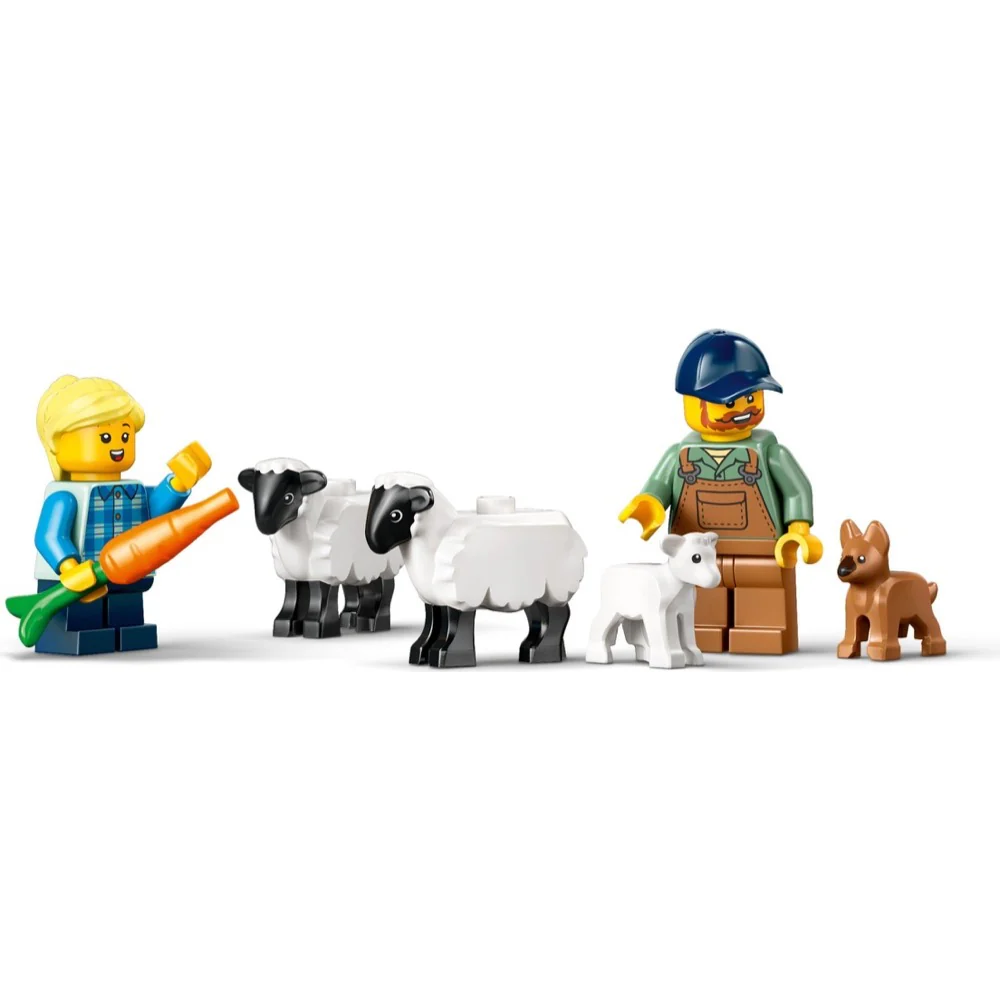 LEGO 60461 City Red Farm Tractor with Trailer & Sheep - Image 3