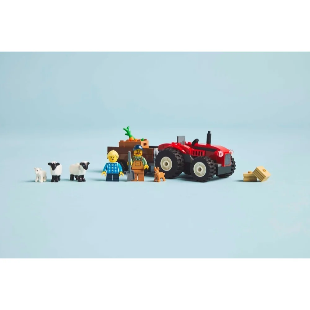 LEGO 60461 City Red Farm Tractor with Trailer & Sheep - Image 7