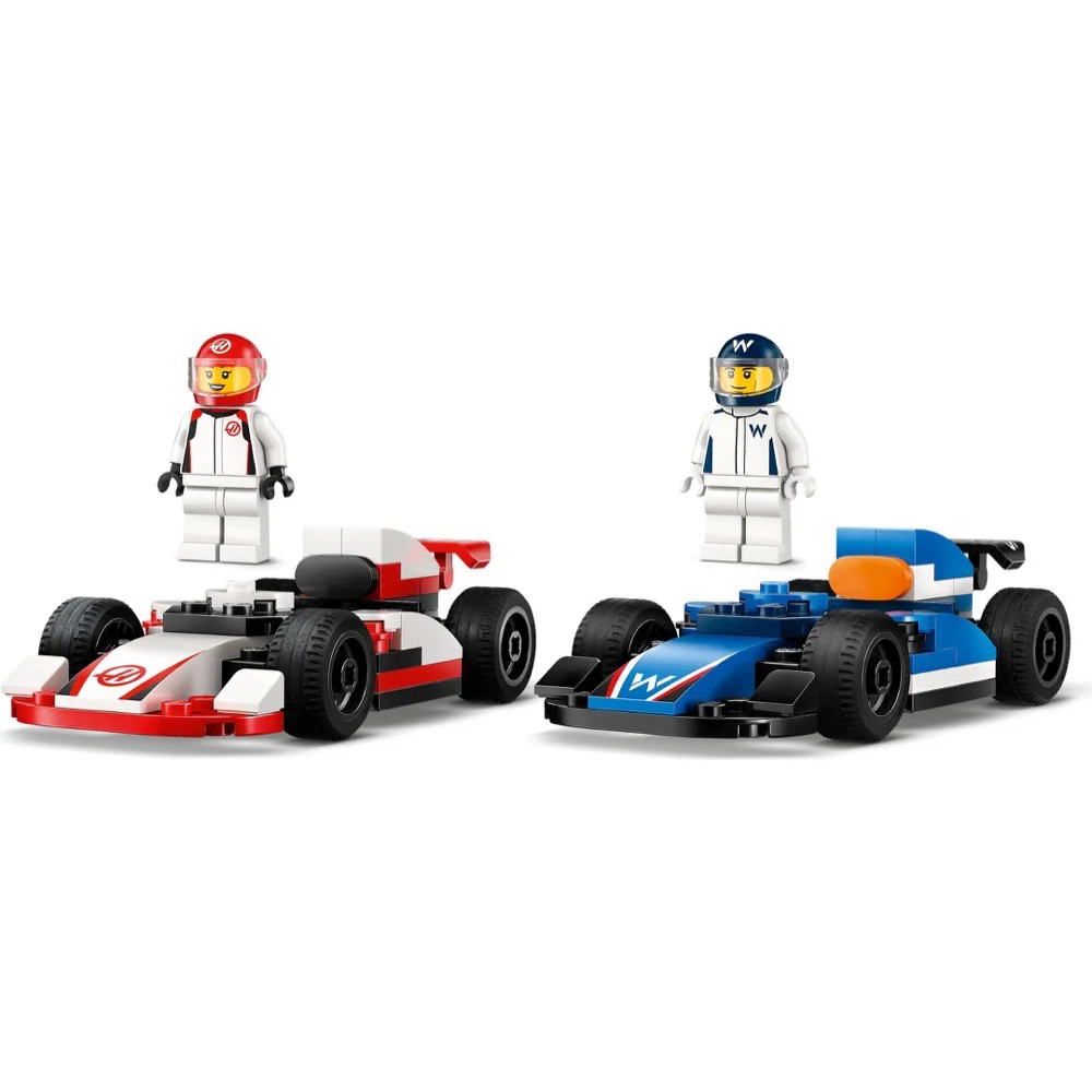 LEGO 60464 City F1 Williams Racing & Haas F1 Race Cars - Image 3