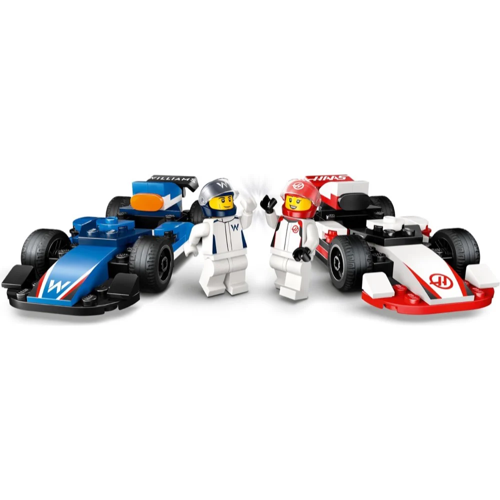 LEGO 60464 City F1 Williams Racing & Haas F1 Race Cars - Image 4