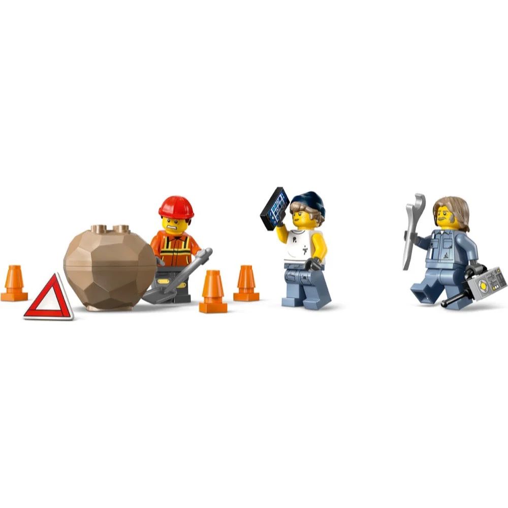 Lego 60467 City Heavy-Duty Recovery Tow Truck with Crane - Image 3