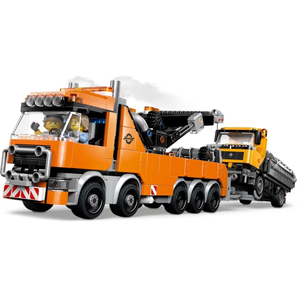Lego 60467 City Heavy-Duty Recovery Tow Truck with Crane - Image 4