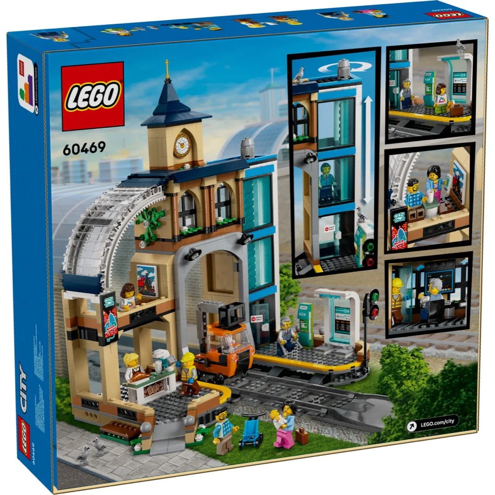 Lego 60469 City Central Train Station - Image 10