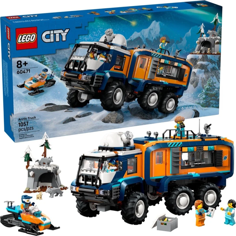 Lego 60471 City Arctic Explorer Science Lab Truck
