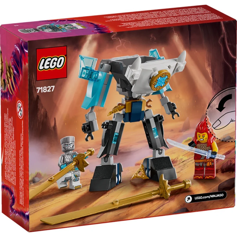 LEGO 71827 Ninjago Zane's Battle Suit Mech - Image 8
