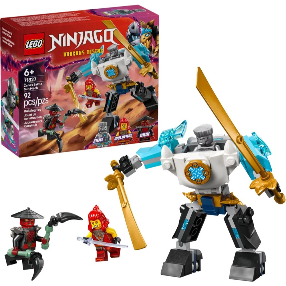 LEGO 71827 Ninjago Zane's Battle Suit Mech - Image 9