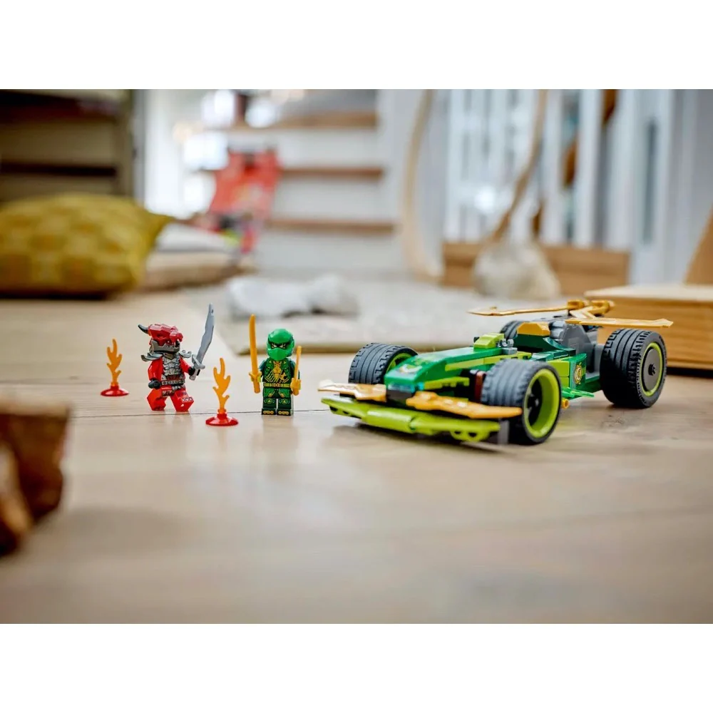 LEGO 71828 Ninjago Lloyd's Pull-Back Race Car - Image 6
