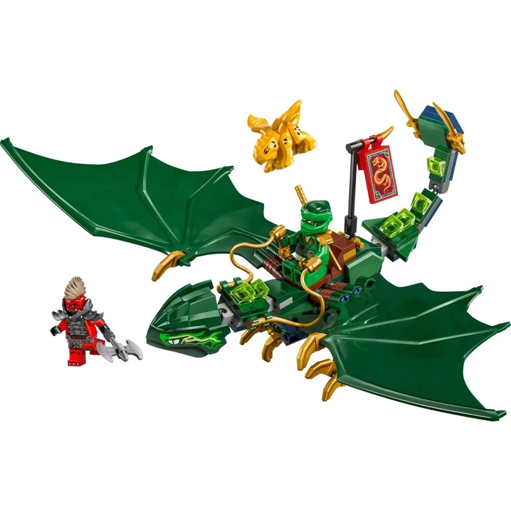 LEGO 71829 Ninjago Lloyd's Green Forest Dragon - Image 2