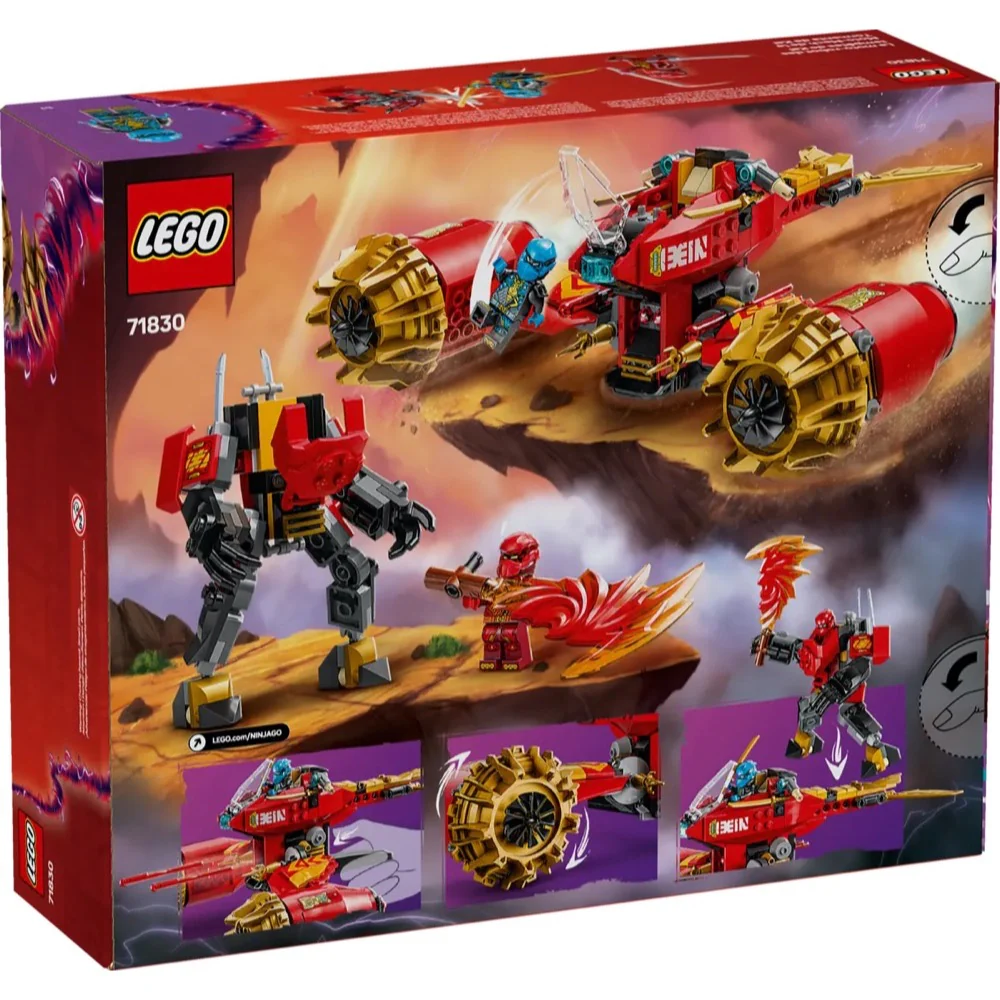 LEGO 71830 Ninjago Kai's Mech Storm Rider - Image 10