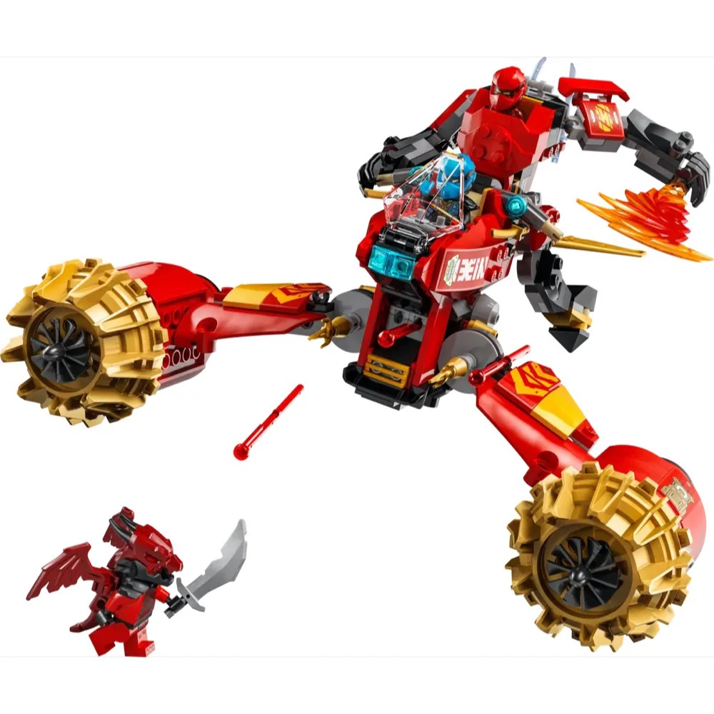 LEGO 71830 Ninjago Kai's Mech Storm Rider - Image 2