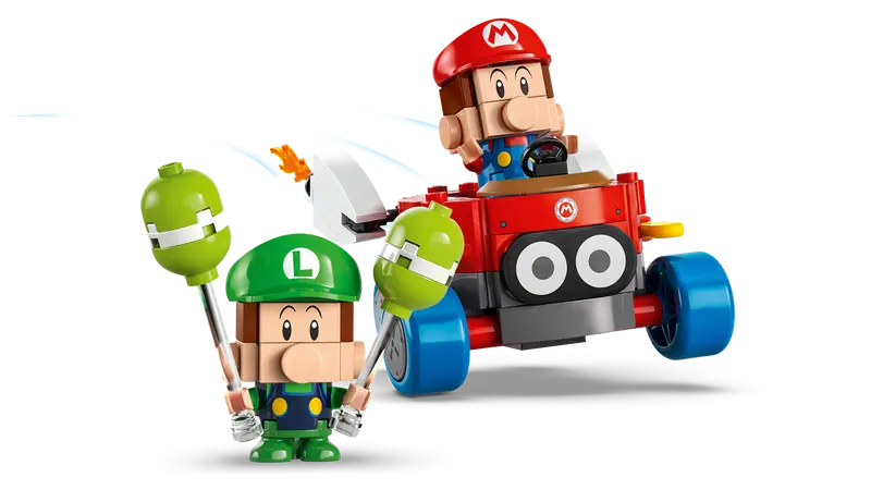 LEGO 72034 Mario Kart™ Baby Mario Vs Baby Luigi - Image 5