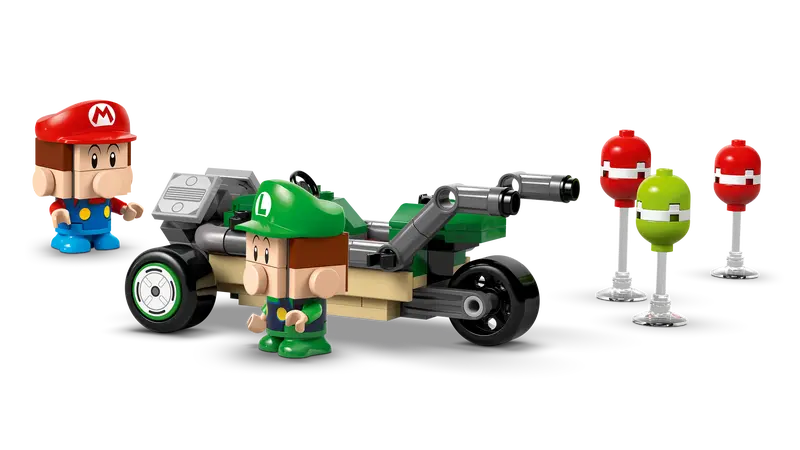 LEGO 72034 Mario Kart™ Baby Mario Vs Baby Luigi - Image 6