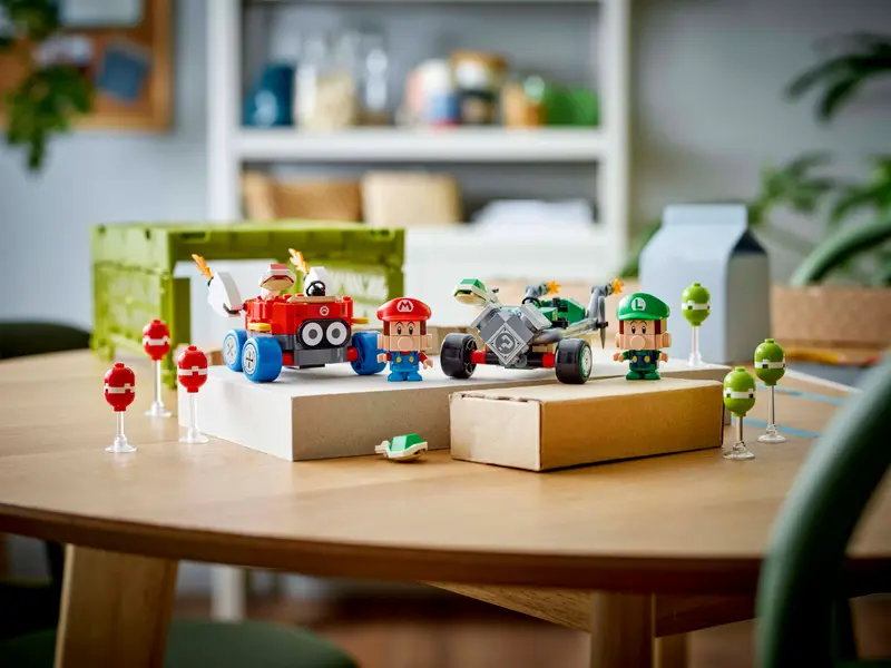 LEGO 72034 Mario Kart™ Baby Mario Vs Baby Luigi - Image 8