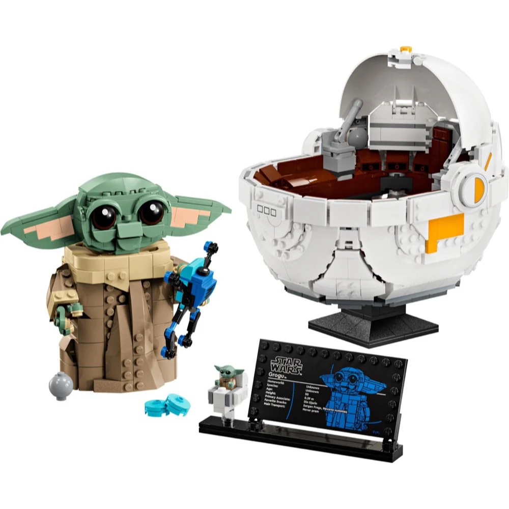LEGO 75403 Star Wars TM Grogu™ with Hover Pram - Image 2