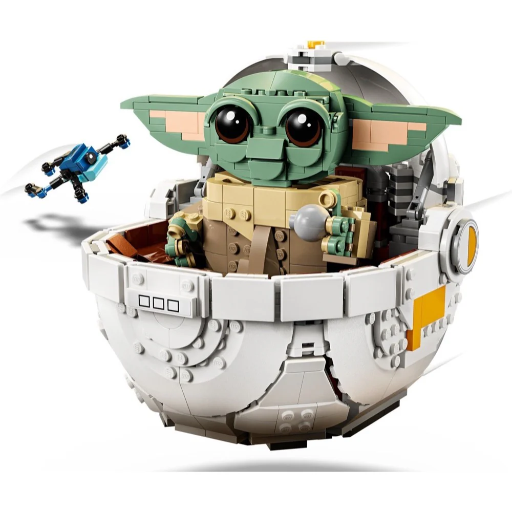 LEGO 75403 Star Wars TM Grogu™ with Hover Pram - Image 3