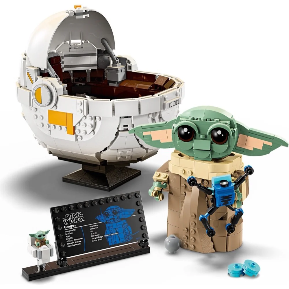 LEGO 75403 Star Wars TM Grogu™ with Hover Pram - Image 4