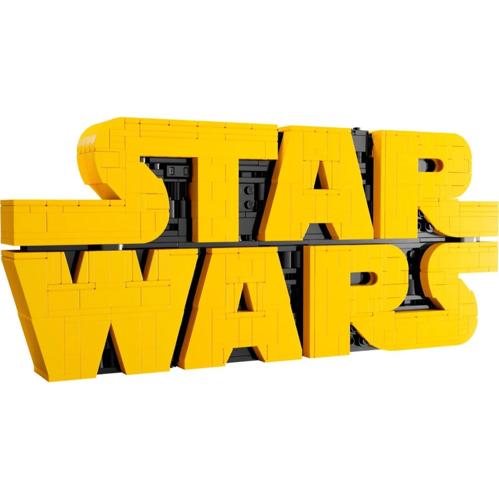 LEGO 75407 Star Wars Brick-Built Star Wars Logo - Image 2