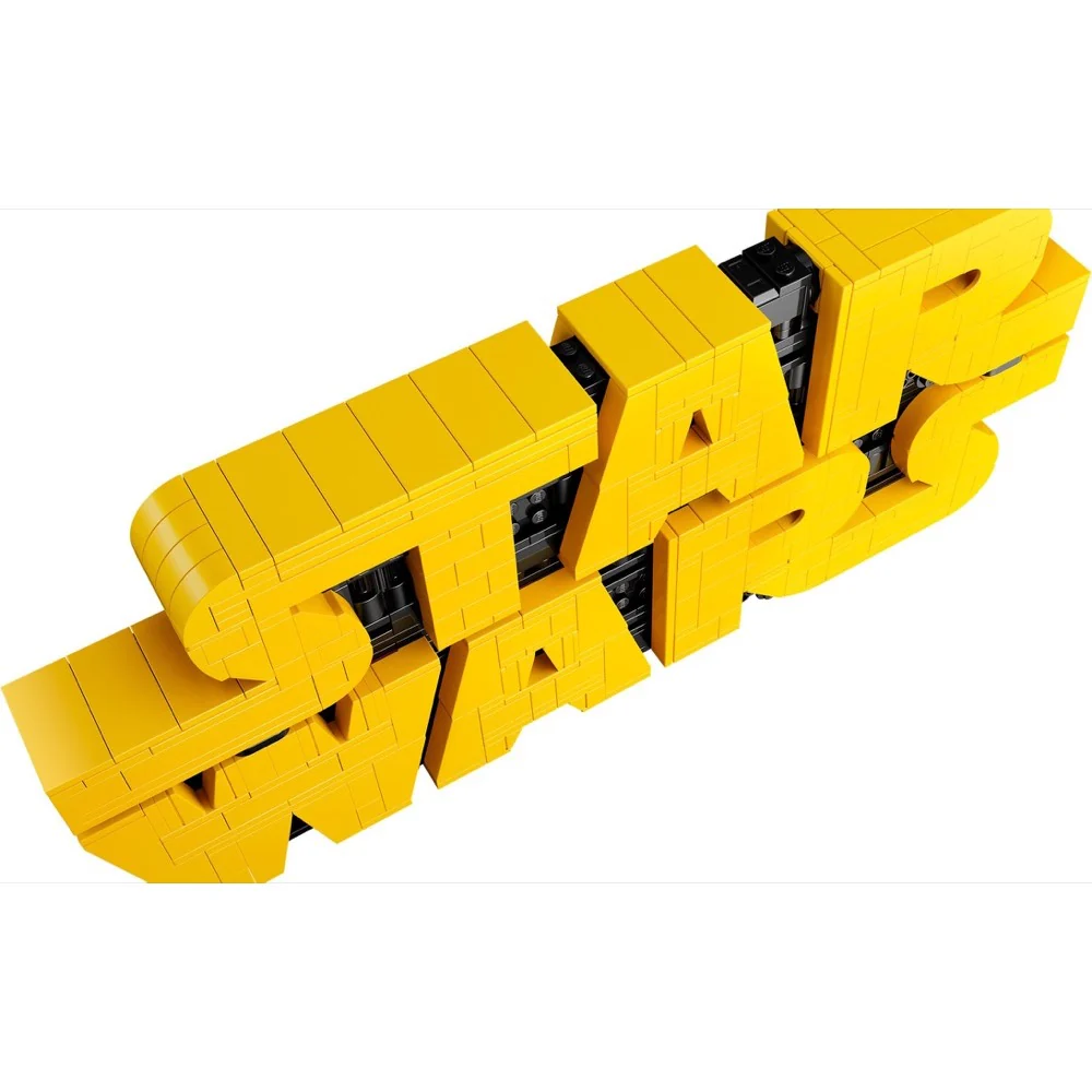 LEGO 75407 Star Wars Brick-Built Star Wars Logo - Image 3