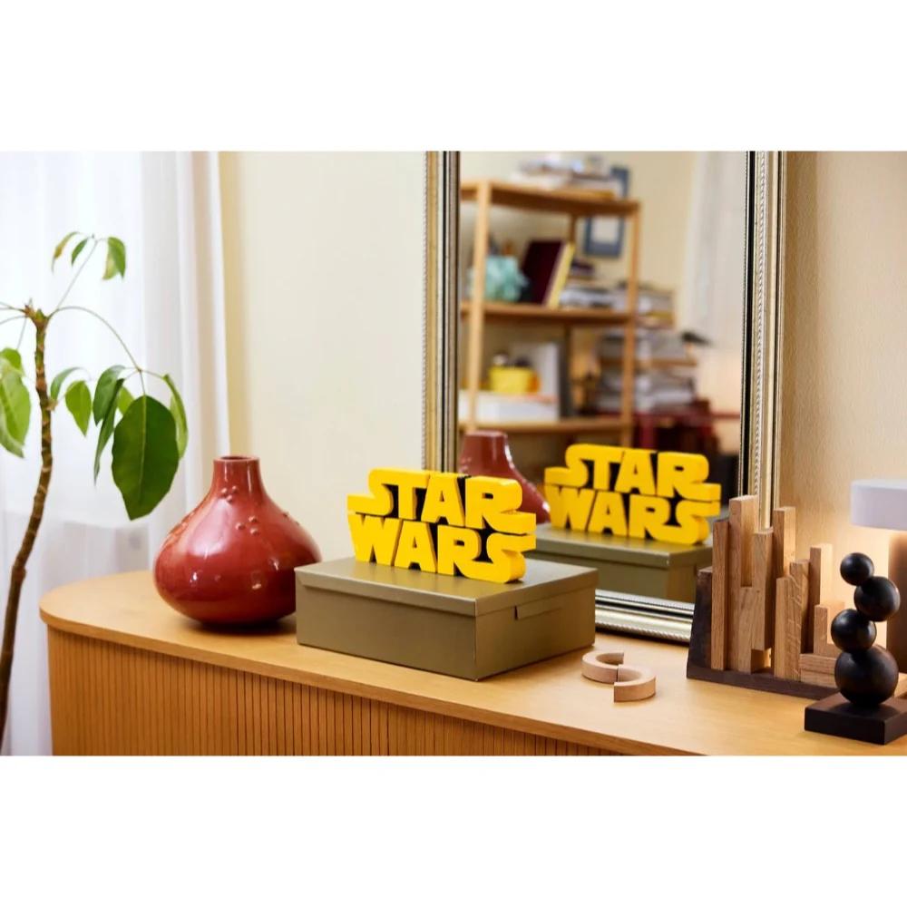 LEGO 75407 Star Wars Brick-Built Star Wars Logo - Image 8