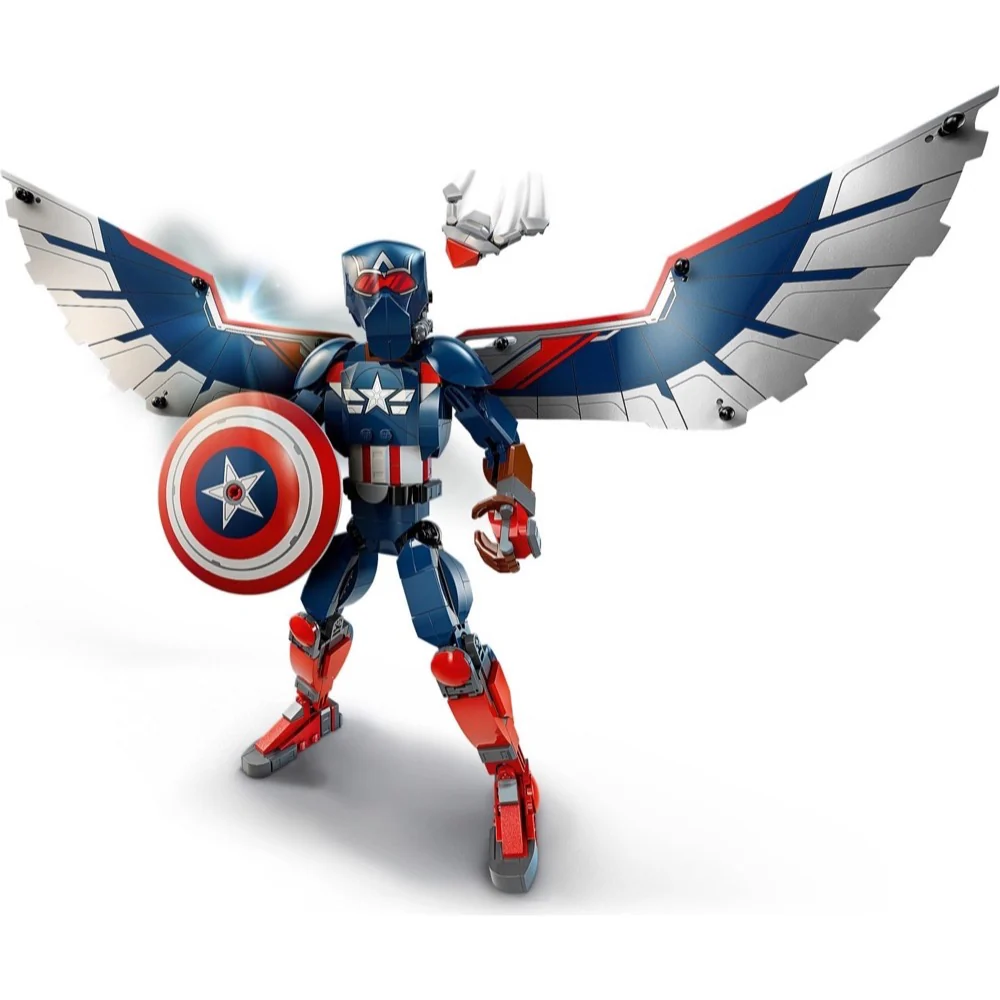 LEGO 76296 Marvel Captain America Construction Figure - Image 3