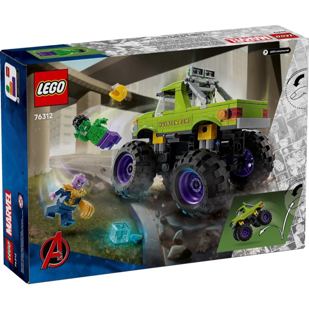 LEGO 76312 Marvel The Hulk vs. Thanos - Image 5