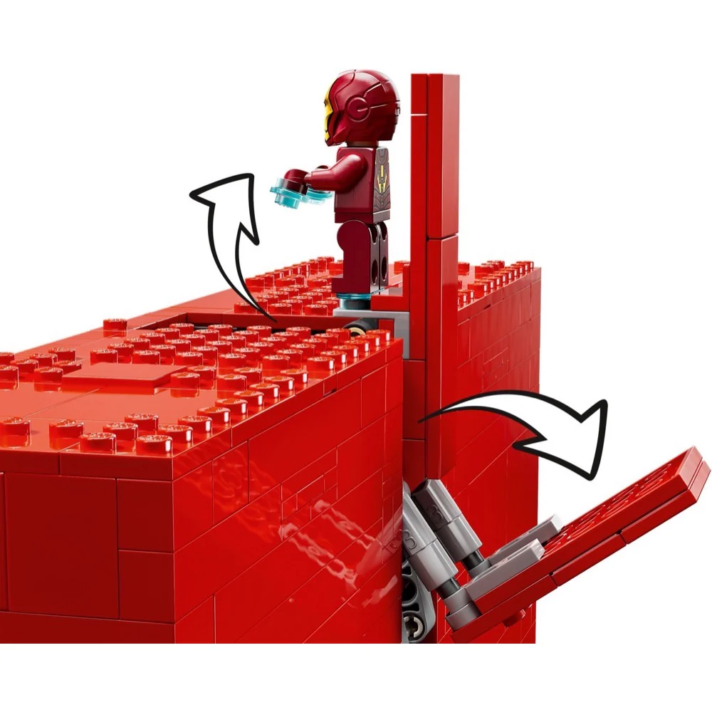 LEGO 76313 Super Heroes Marvel MARVEL Logo & Minifigures - Image 5