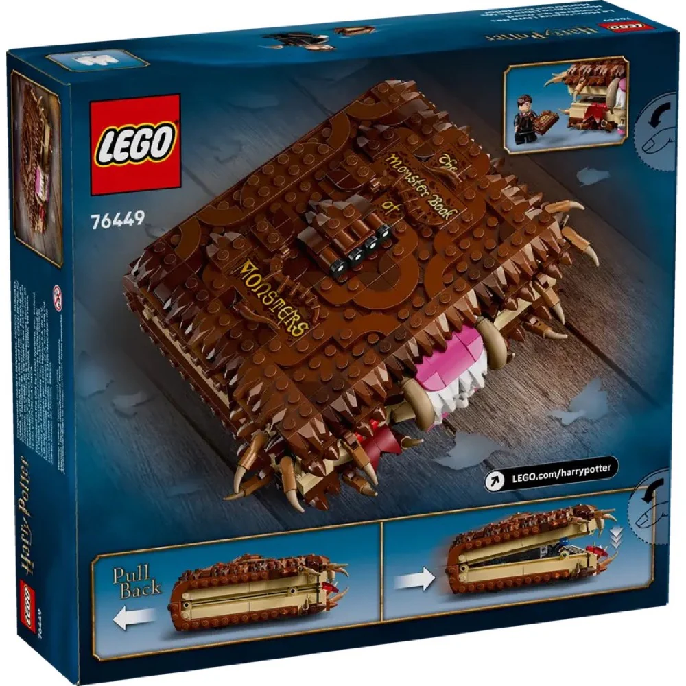 LEGO 76449 Harry Potter Chomping Monster Book of Monsters - Image 9