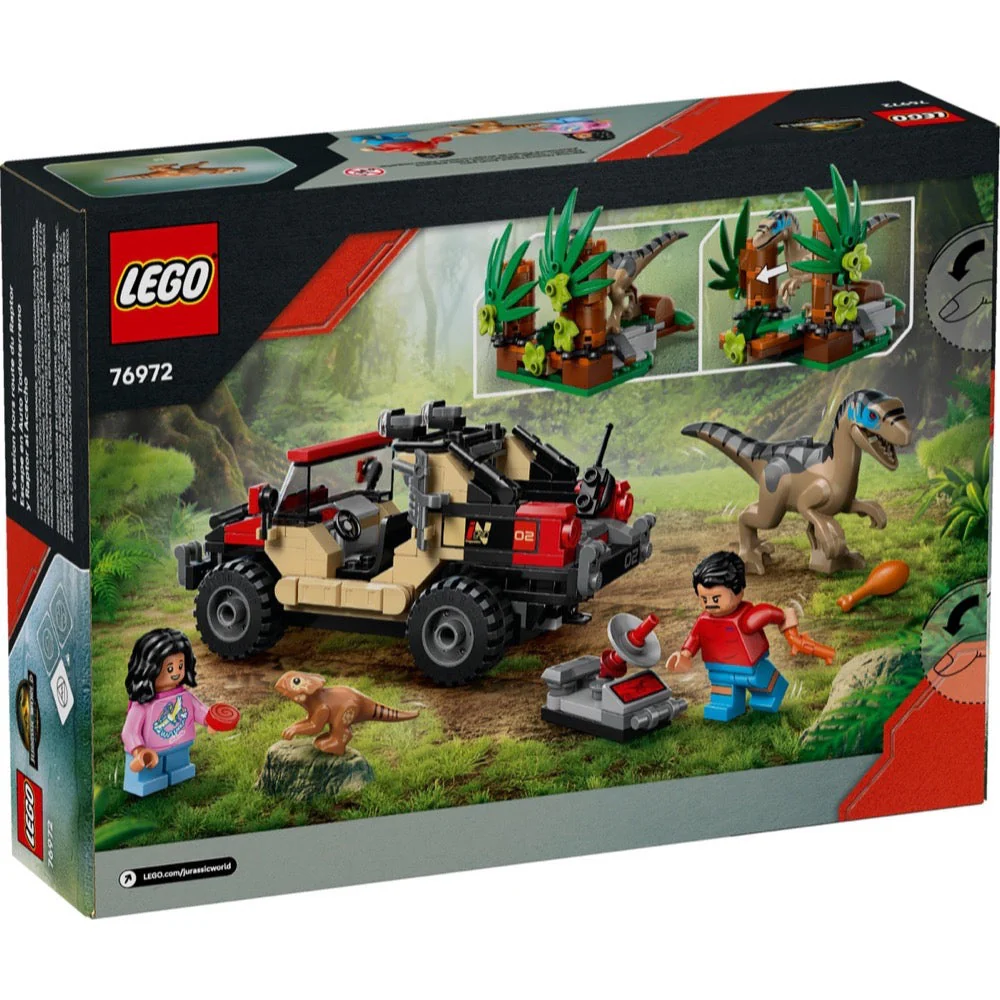 Lego 76972 Jurrasic World Raptor Off-Road Escape - Image 3