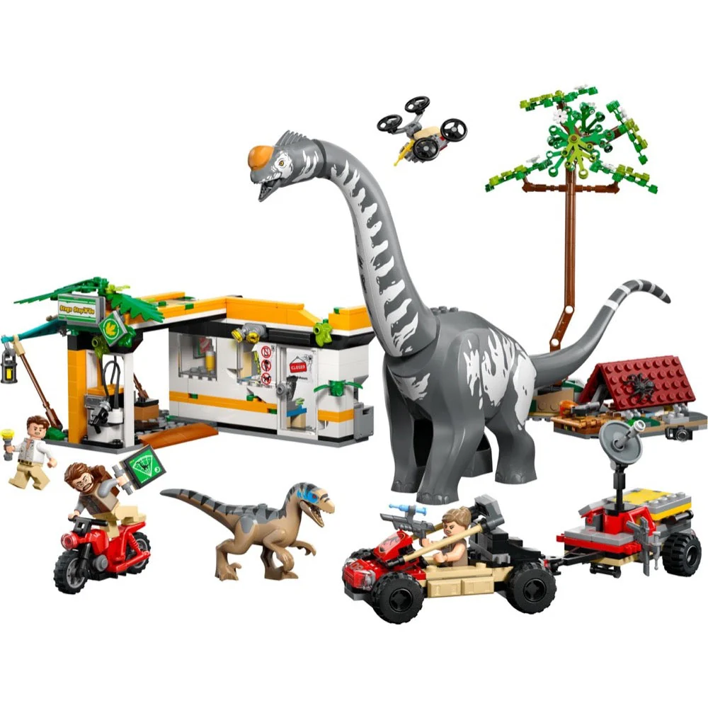 Lego 76973 Jurrasic World Raptor & Titanosaurus Tracking Mission - Image 2