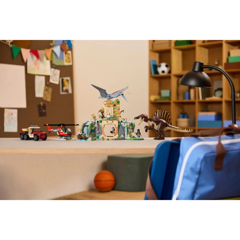 Lego 76976 Jurrasic World Spinosaurus & Quetzalcoatlus Air Mission - Image 6