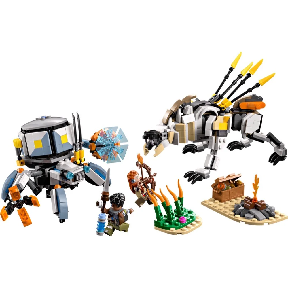Lego 77037 Horizon Adventure Aloy & Varl vs. Shell-Walker & Sawtooth - Image 2