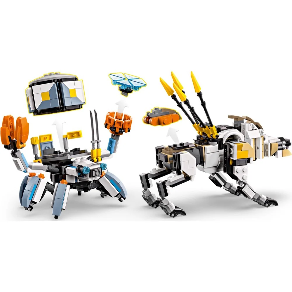 Lego 77037 Horizon Adventure Aloy & Varl vs. Shell-Walker & Sawtooth - Image 3