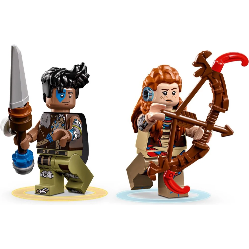 Lego 77037 Horizon Adventure Aloy & Varl vs. Shell-Walker & Sawtooth - Image 4