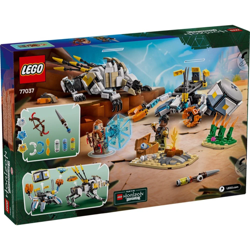 Lego 77037 Horizon Adventure Aloy & Varl vs. Shell-Walker & Sawtooth - Image 6
