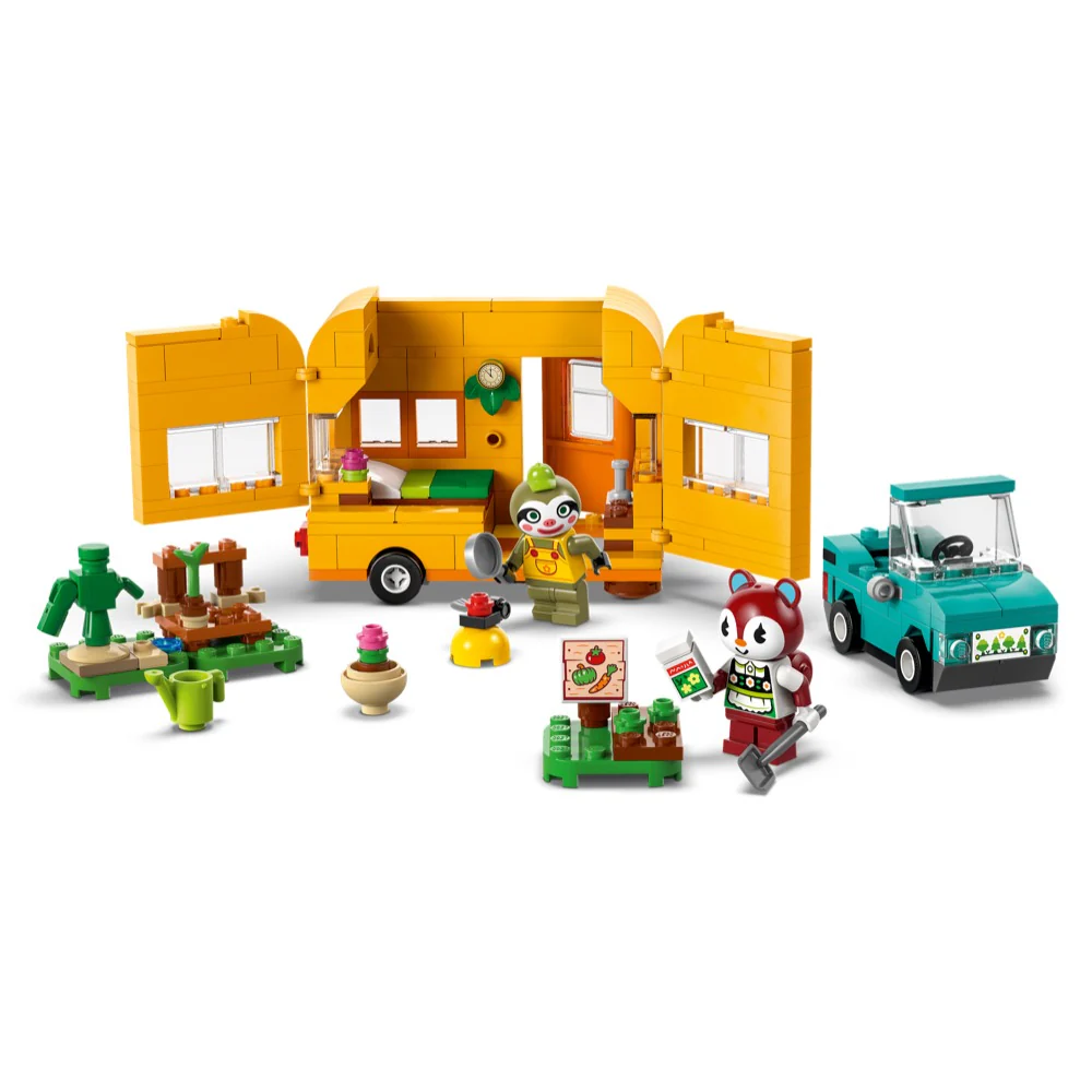 LEGO 77054 Animal Crossing Leif's Caravan & Garden Shop - Image 4