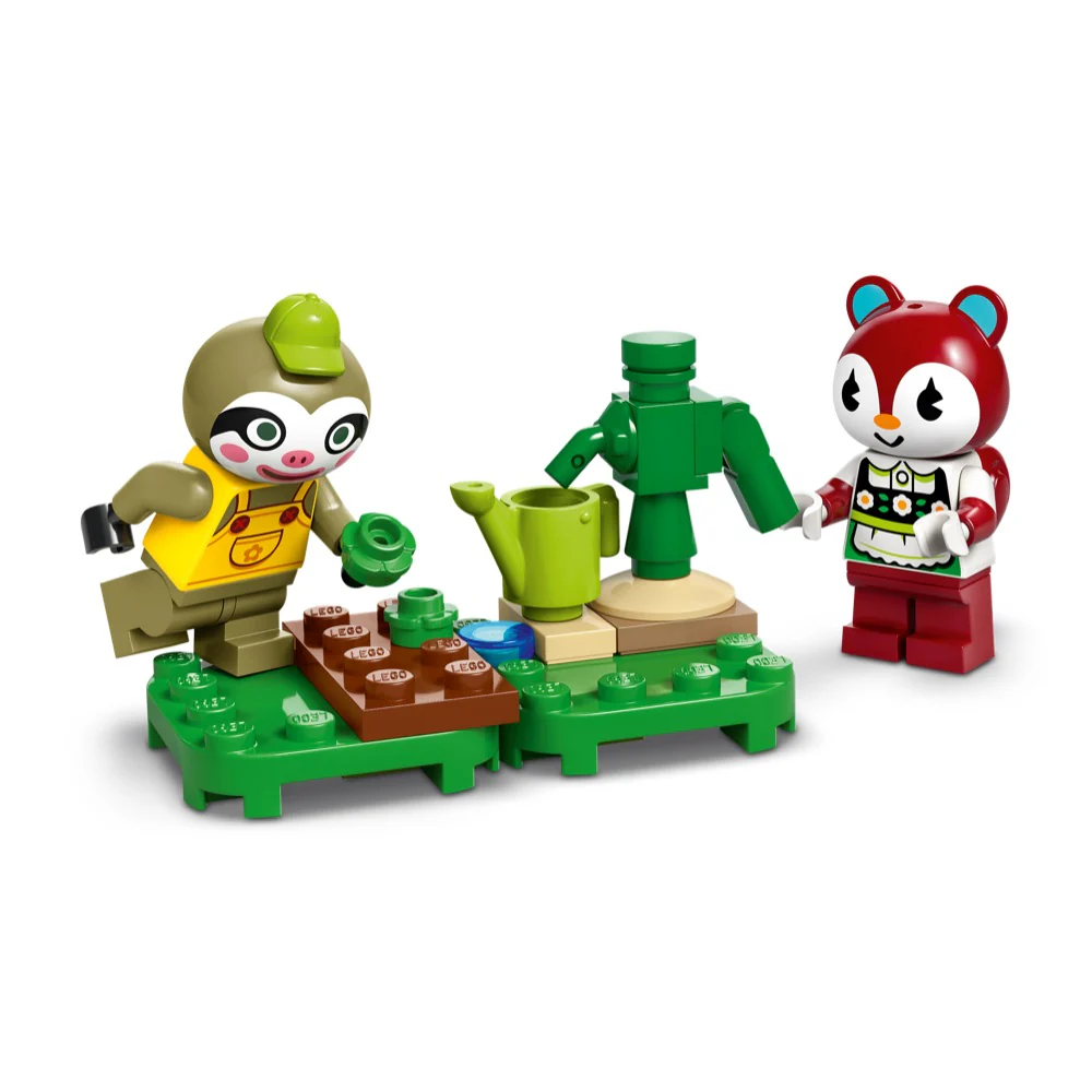 LEGO 77054 Animal Crossing Leif's Caravan & Garden Shop - Image 6