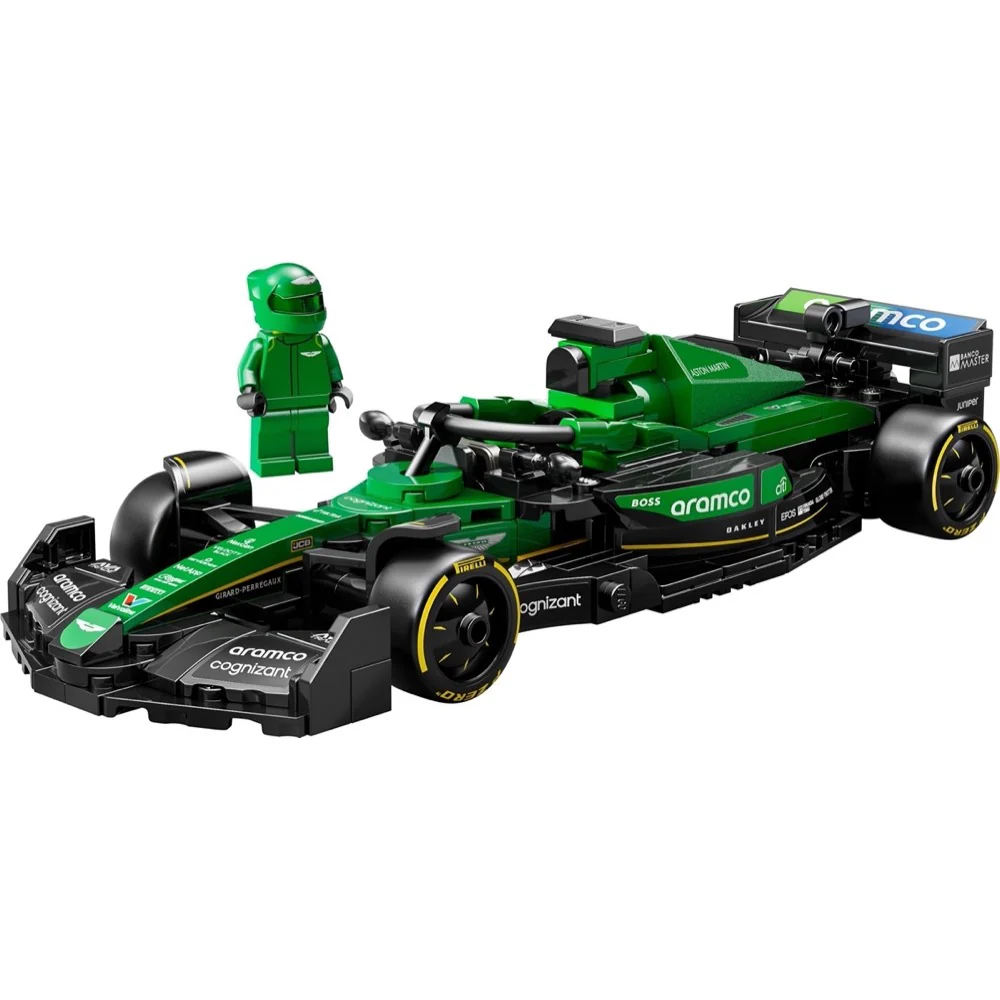 Lego 77245 Speed Champions Aston Martin Aramco F1 AMR24 Race Car - Image 2