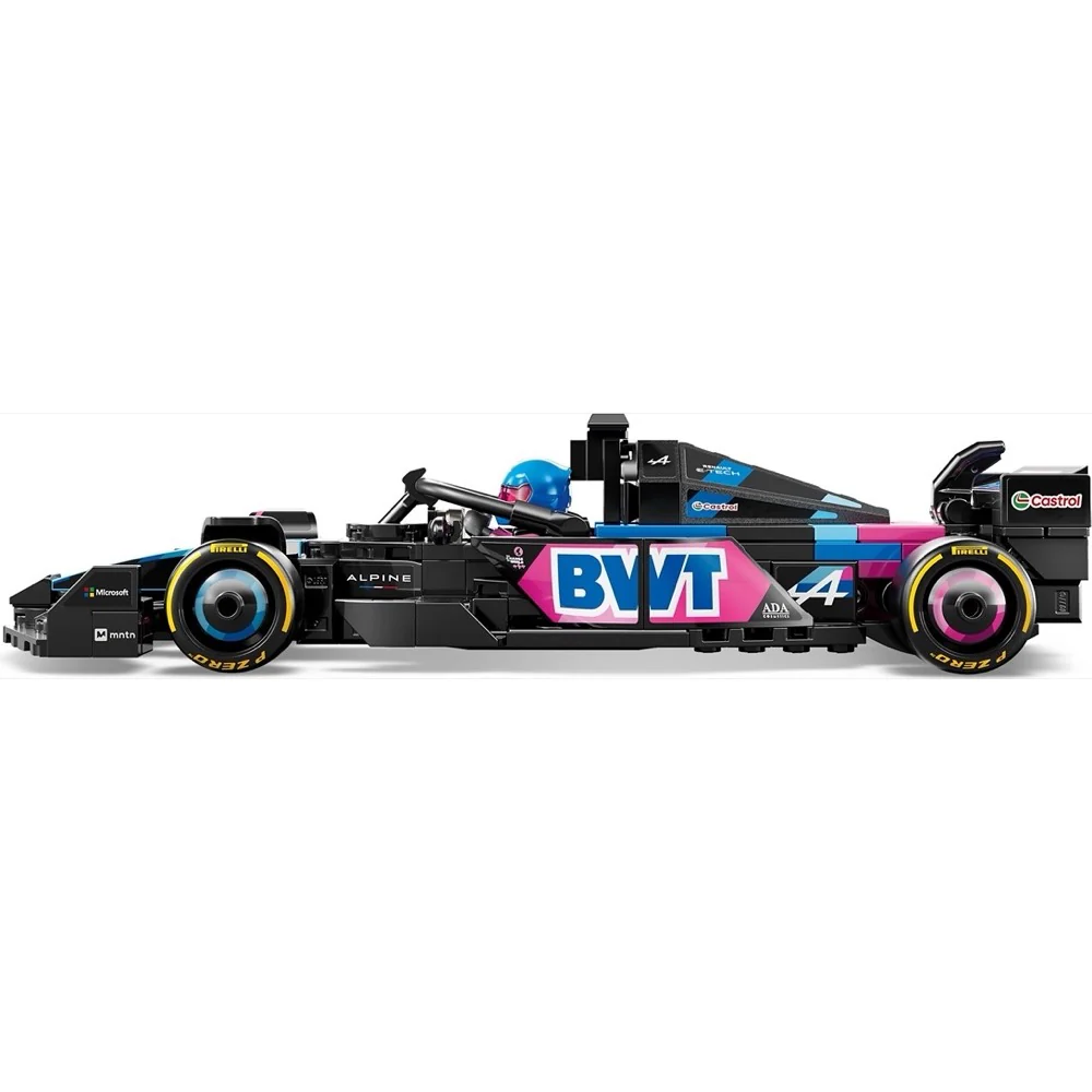 Lego 77248 Speed Champions BWT Alpine F1 Team A524 Race Car - Image 3