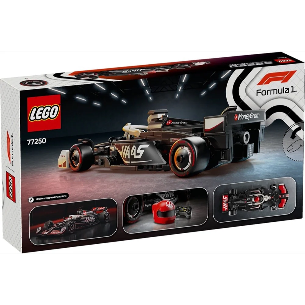 Lego 77250 Speed Champions MoneyGram Haas F1 Team VF-24 Race Car - Image 8