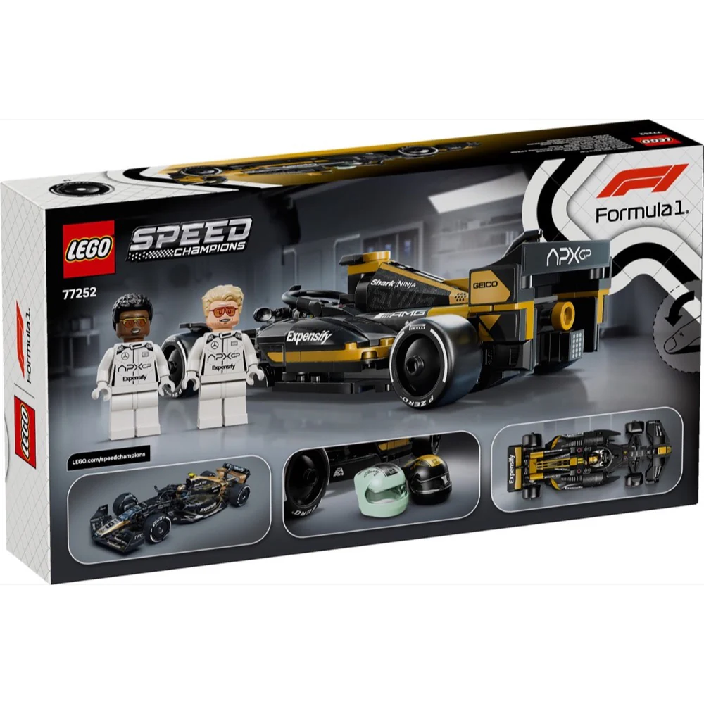 LEGO 77252 Speed Champions APXGP Team Race Car from F1 The Movie - Image 14