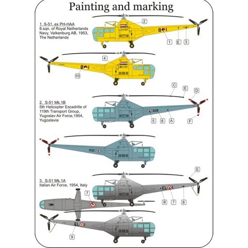 LF Models PE7263 1/72 Dragonfly Over The World Australian Decals - Image 3