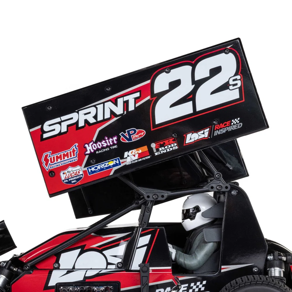 Losi 1/10 22S Sprint 2WD Brushless RTR Combo with Battery & Charger Red LOS2359 - Image 11