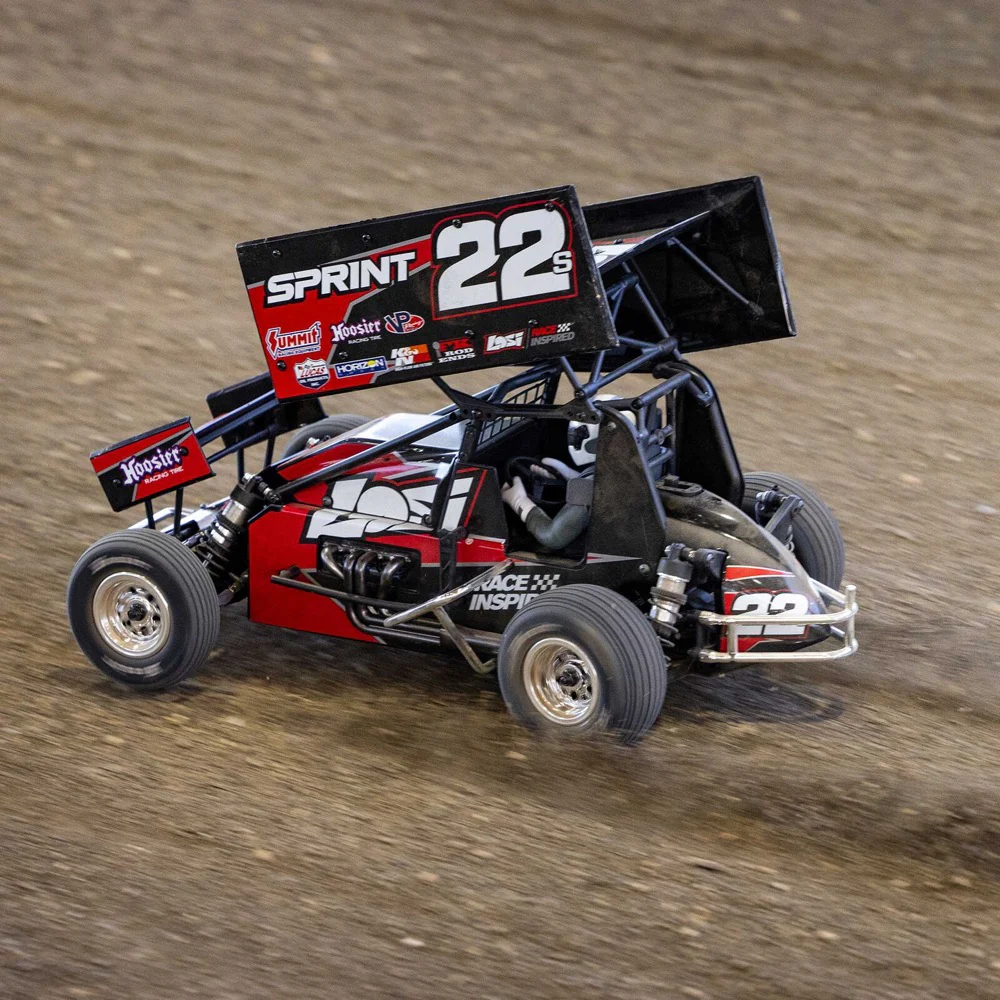 Losi 1/10 22S Sprint 2WD Brushless RTR Combo with Battery & Charger Red LOS2359 - Image 19