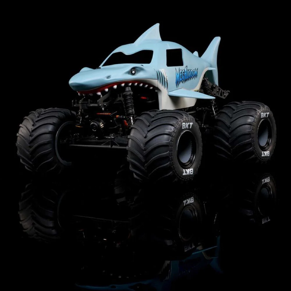 Losi 1/18 Mini LMT 4WD Monster Truck Megalodon LOS01026T3 - Image 8